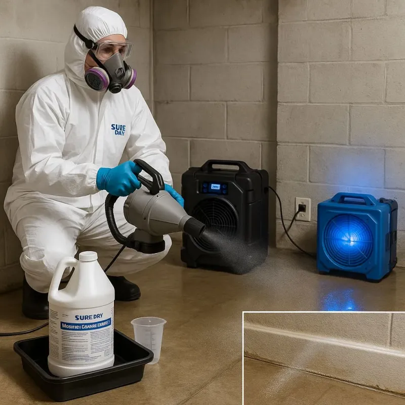 Sanitization and Odor Removal process in Rancho Tehama Reserve, CA